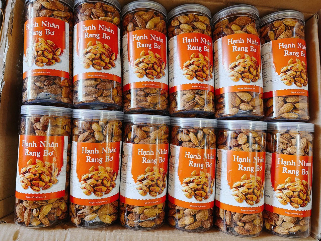 Hạnh Nhân Rang Bơ