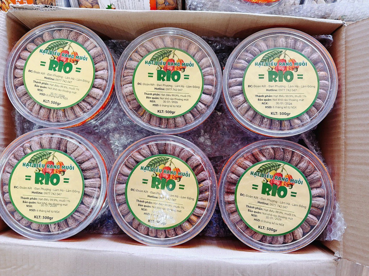 Hạt Điều Rang Muối