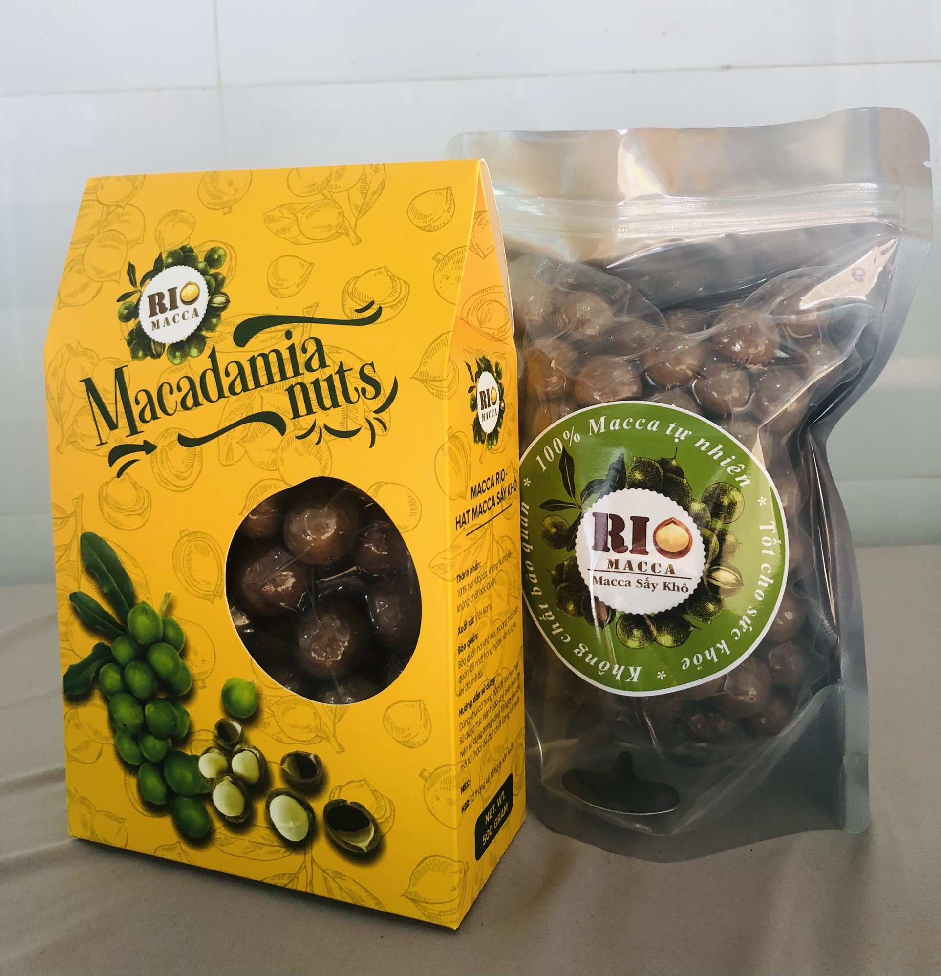 Hạt macadamia thu hoạch tại Rio Macca